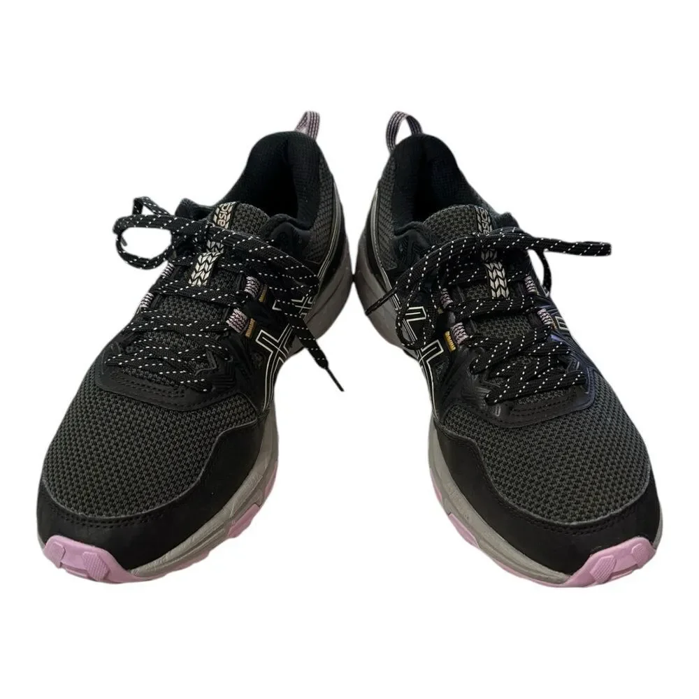 ASICS Women's Gel-Venture 8 Black Running Shoes Sneakers 8